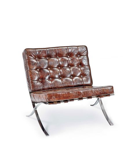 Regina Andrew Soho Leather Chair | Neiman Marcus