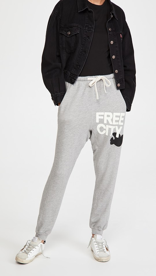 FREECITY Superfluff Pocketlux Heather Sweatpants | SHOPBOP | Shopbop
