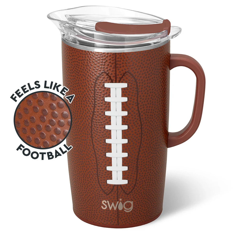 Football Party Pitcher 64oz | Swig Life