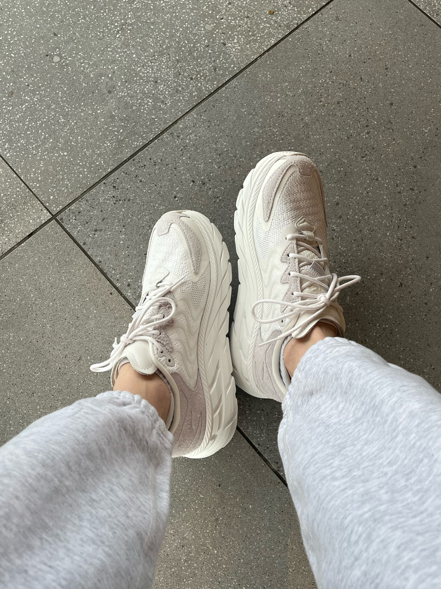 white everyday HOKA Clifton 

#LTKU #LTKfitness #LTKshoecrush