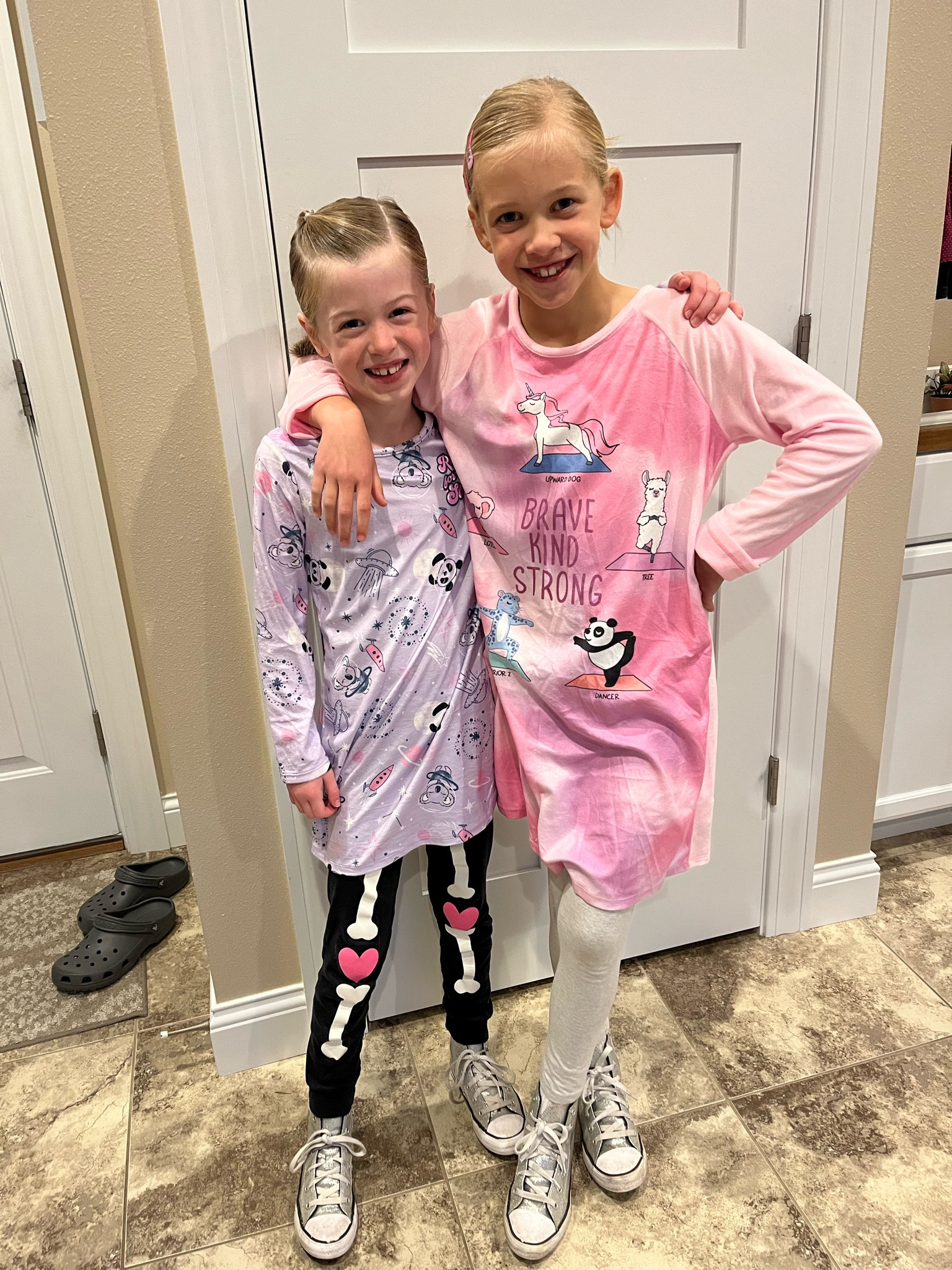 Snagged these super comfortable and soft fleece sleep gown shirts for the girls to wear to Pajama Day at school. Found them at Walmart. Variety of styles and super affordable! 



#LTKfamily #LTKkids #LTKGiftGuide