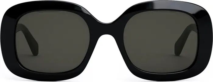 CELINE Triomphe 52mm Square Sunglasses | Nordstrom | Nordstrom