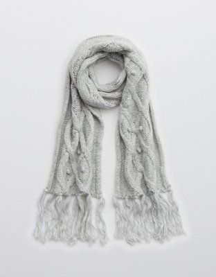 Aerie Cable Scarf | American Eagle Outfitters (US & CA)