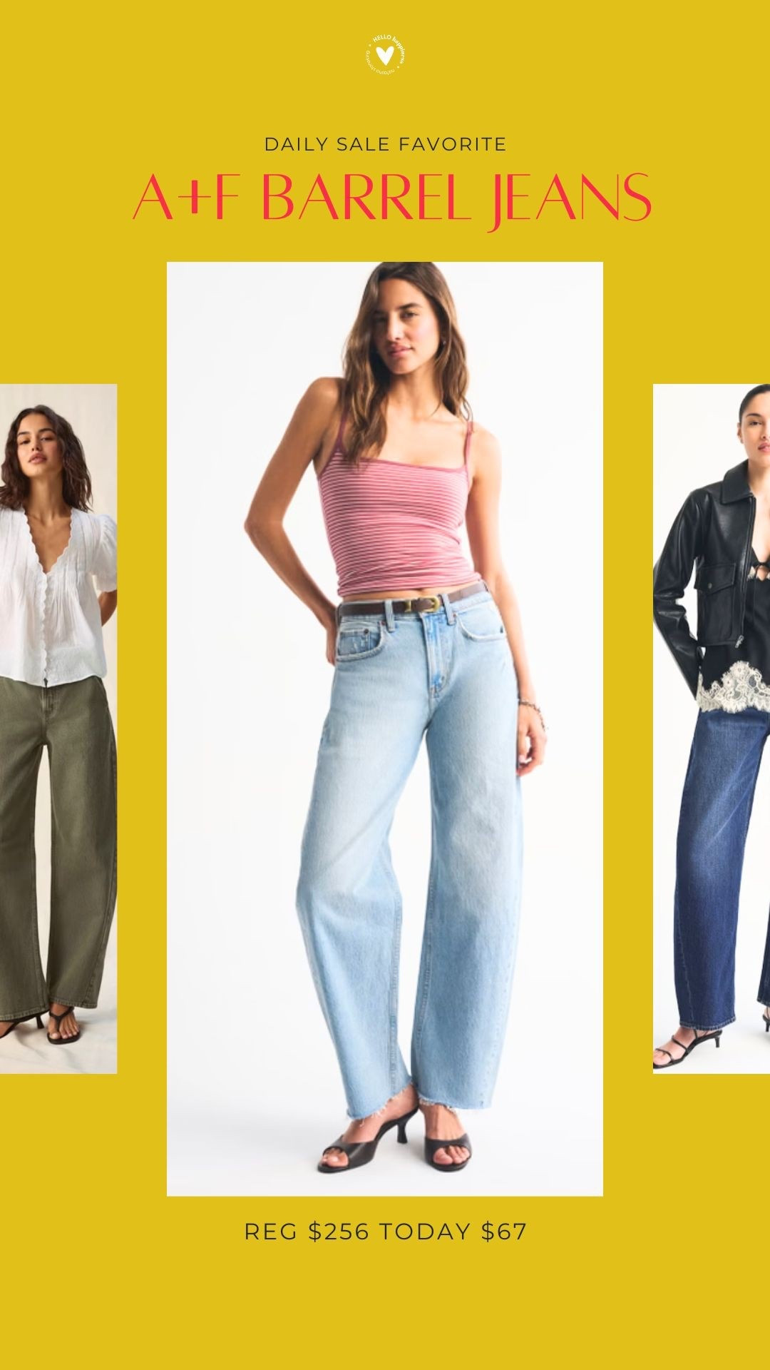 daily sale fav | Abercrombie barrel jeans 

#LTKSaleAlert