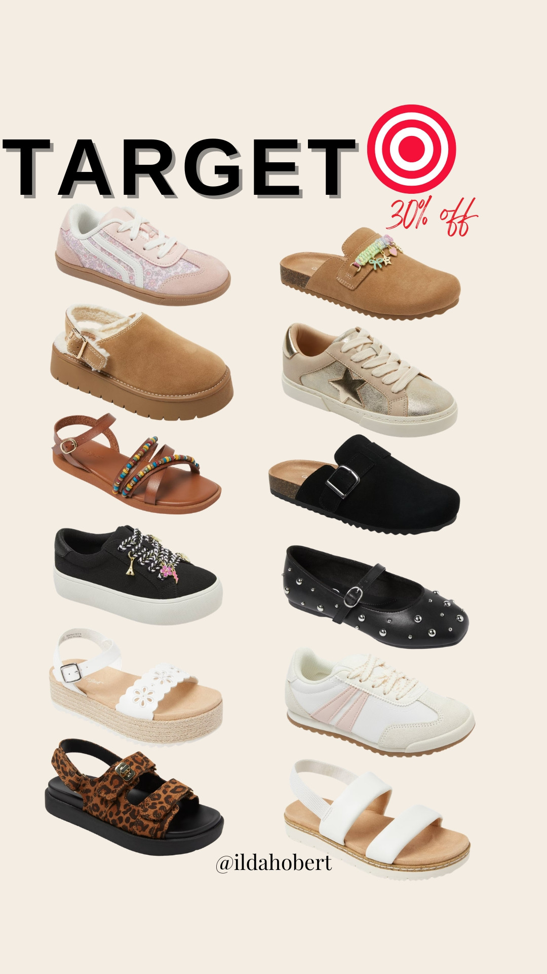 30% off girls’ shoes at Target!!! 👟 Perfect for back to school! 🎒

summer, fall, back to school, girl shoes, sneakers, sandals 

 #LTKSeasonal #LTKSaleAlert #LTKKids