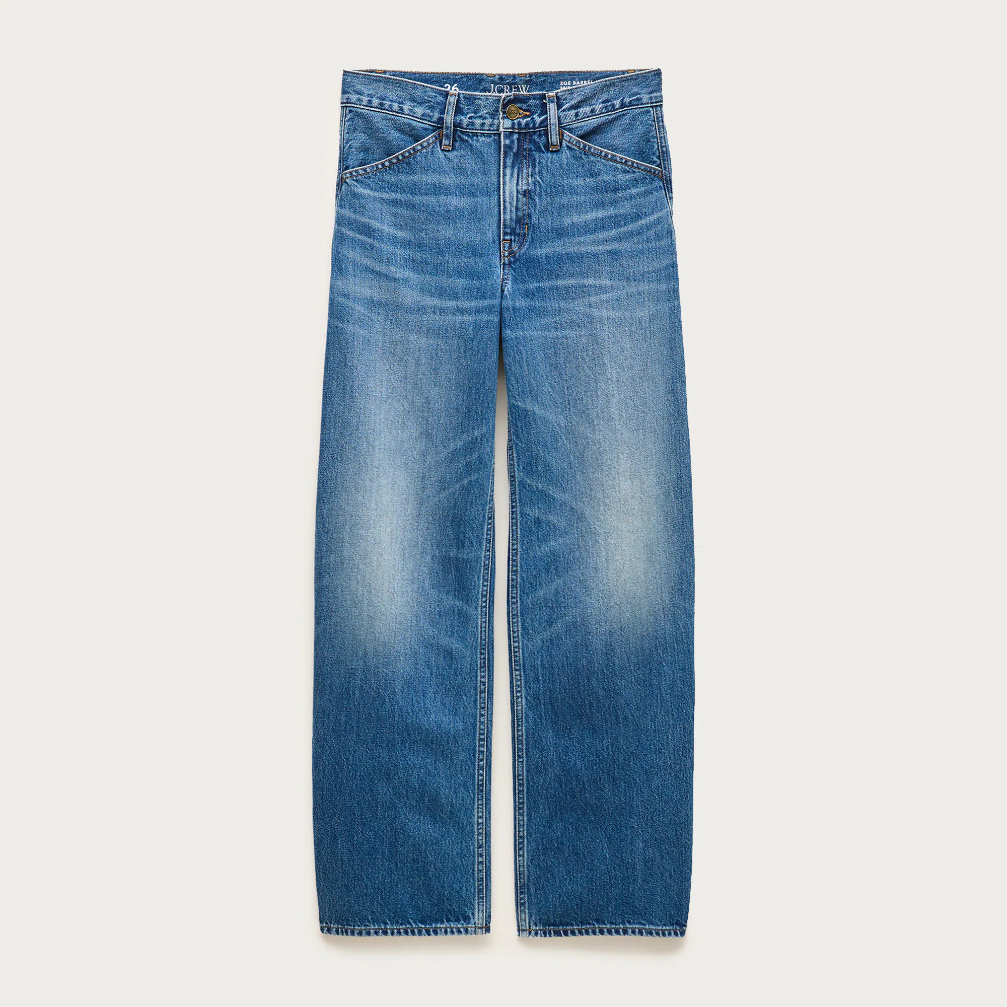 Petite Zoe barrel-leg jean | J. Crew US