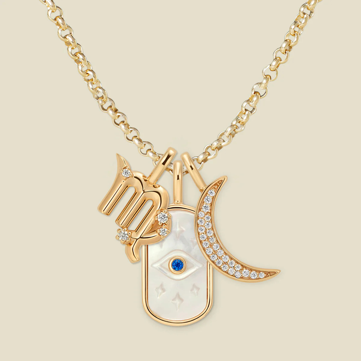 Zodiac Charm Necklace | Made By Mary | Made By Mary | Made By Mary