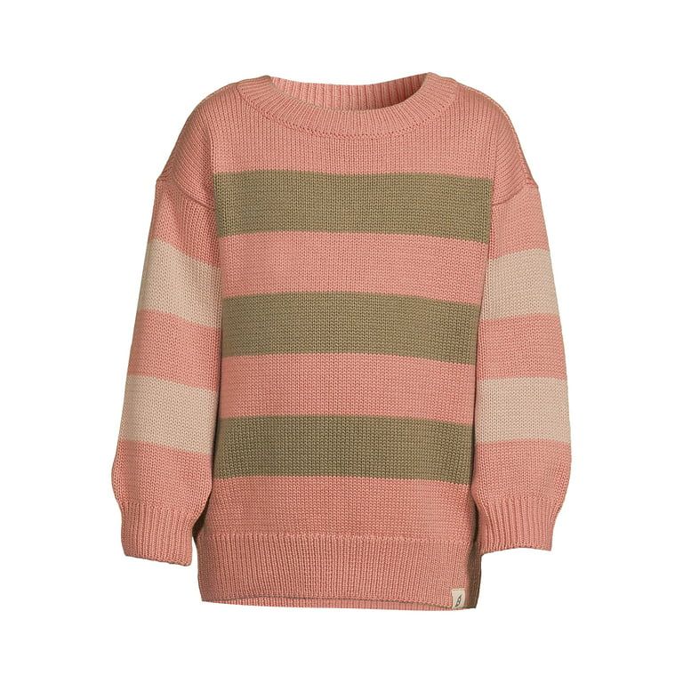 easy-peasy Toddler Unisex Long Sleeve Striped Sweater, Sizes 12 Months-5T | Walmart (US)