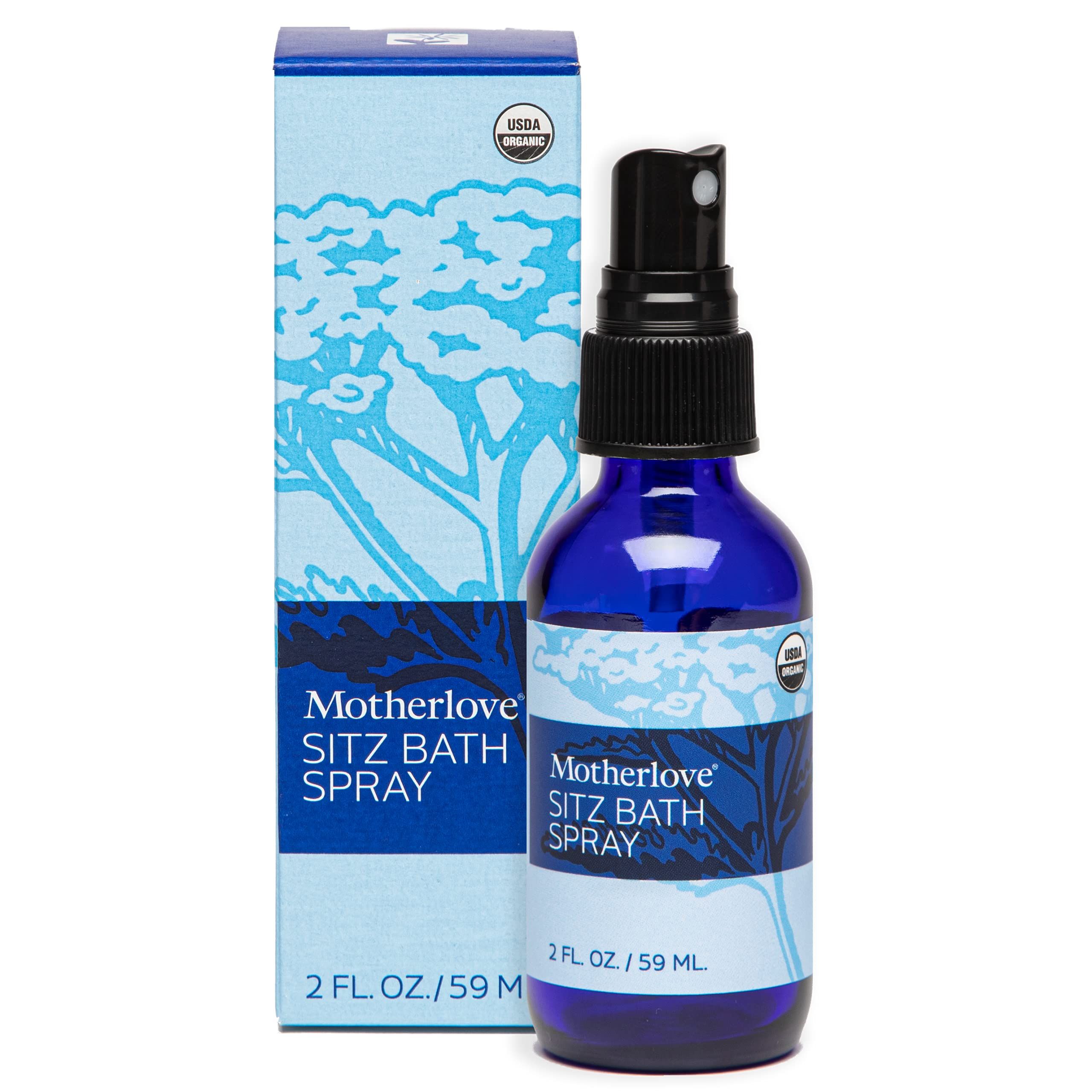 Motherlove Sitz Bath Spray (2oz) Portable Sitz Bath for Postpartum Care—Soothes Sore Perineal Muscle | Amazon (US)