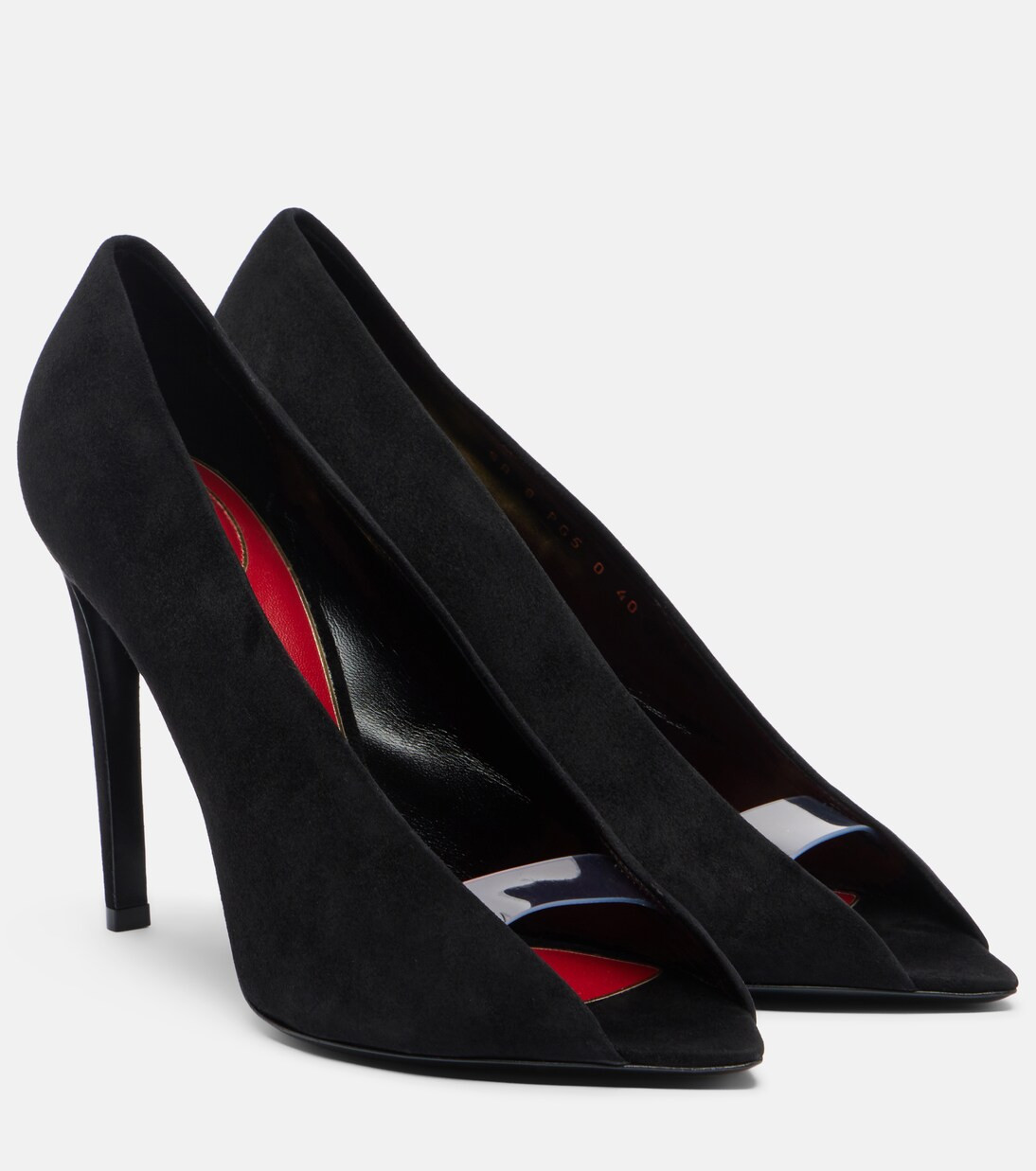 Révélé suede peep-toe pumps | Mytheresa (US/CA)