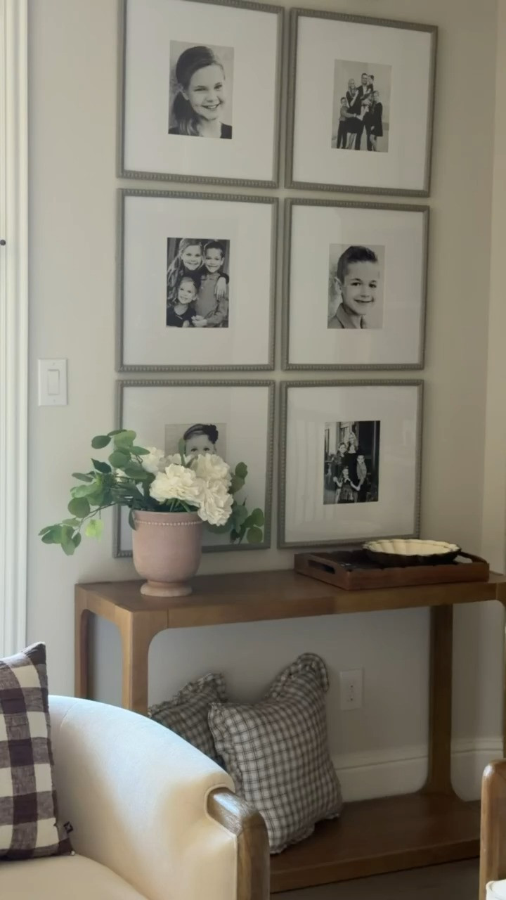 This console table in our landing upstairs is perfect! 

 #LTKSeasonal #LTKHome