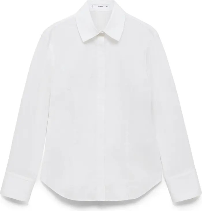 Slim Fit Stretch Poplin Button-Up Shirt | Nordstrom