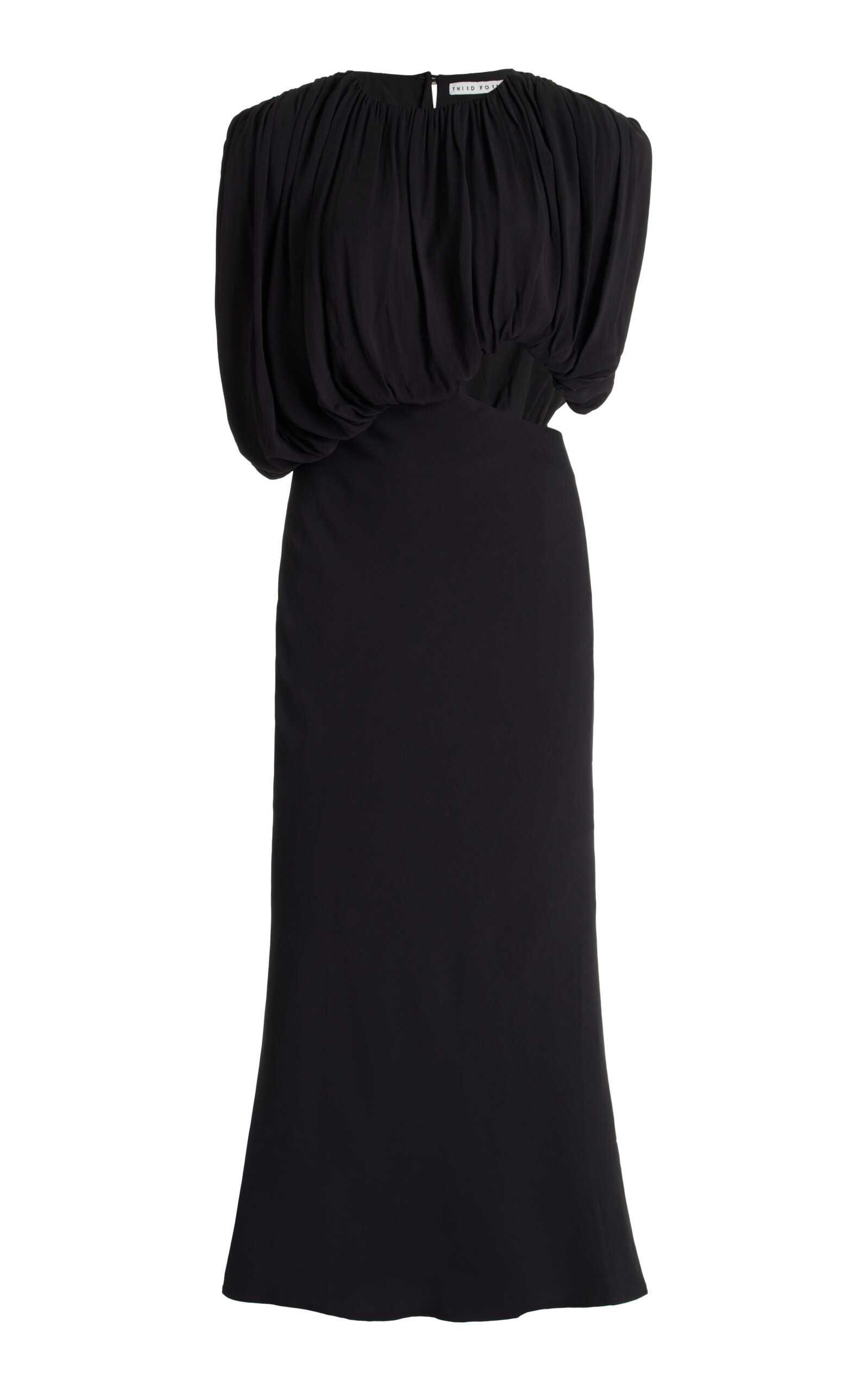 Draped Midi Dress | Moda Operandi (Global)