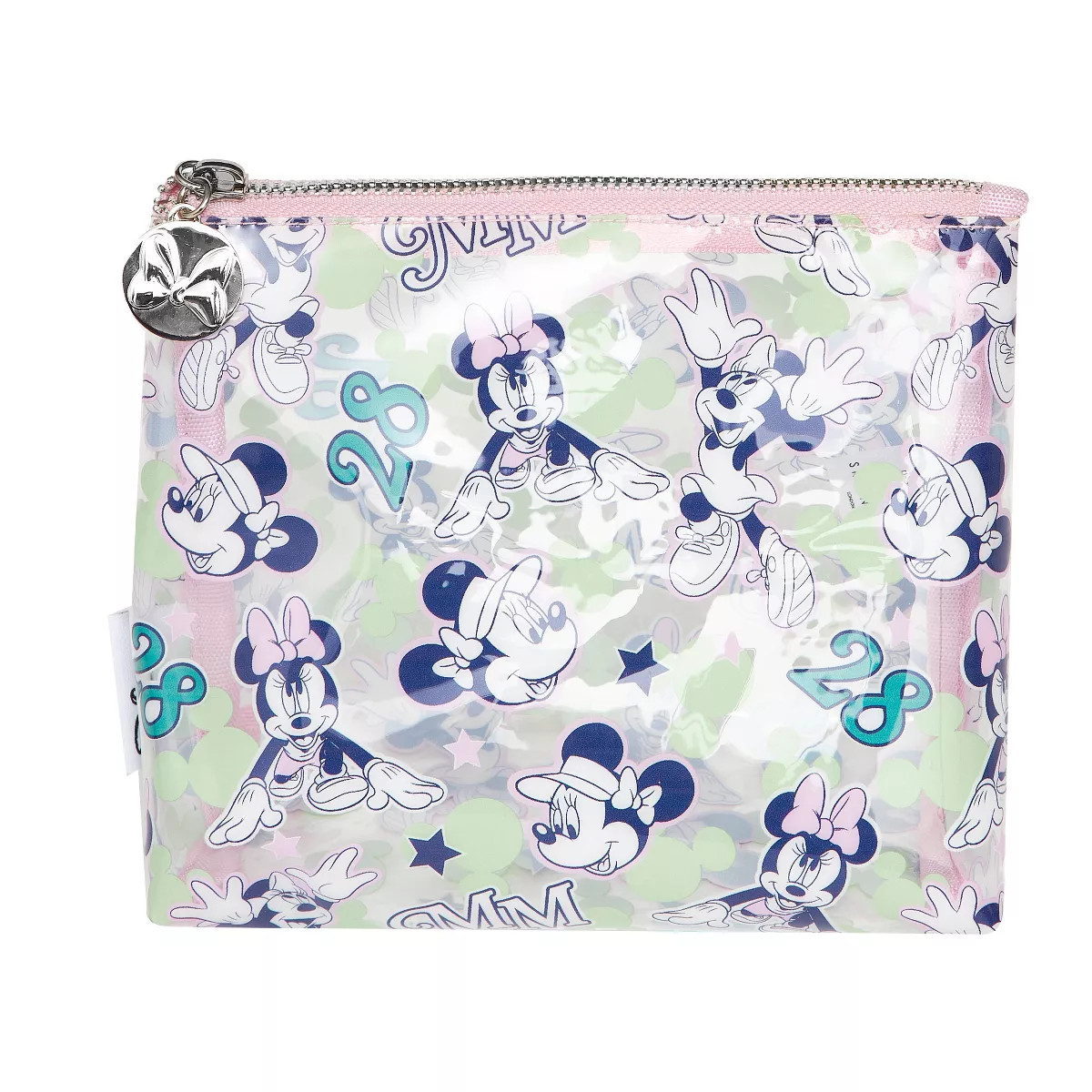 Clear Minnie Mouse Cosmetic Bag with Zipper | Target