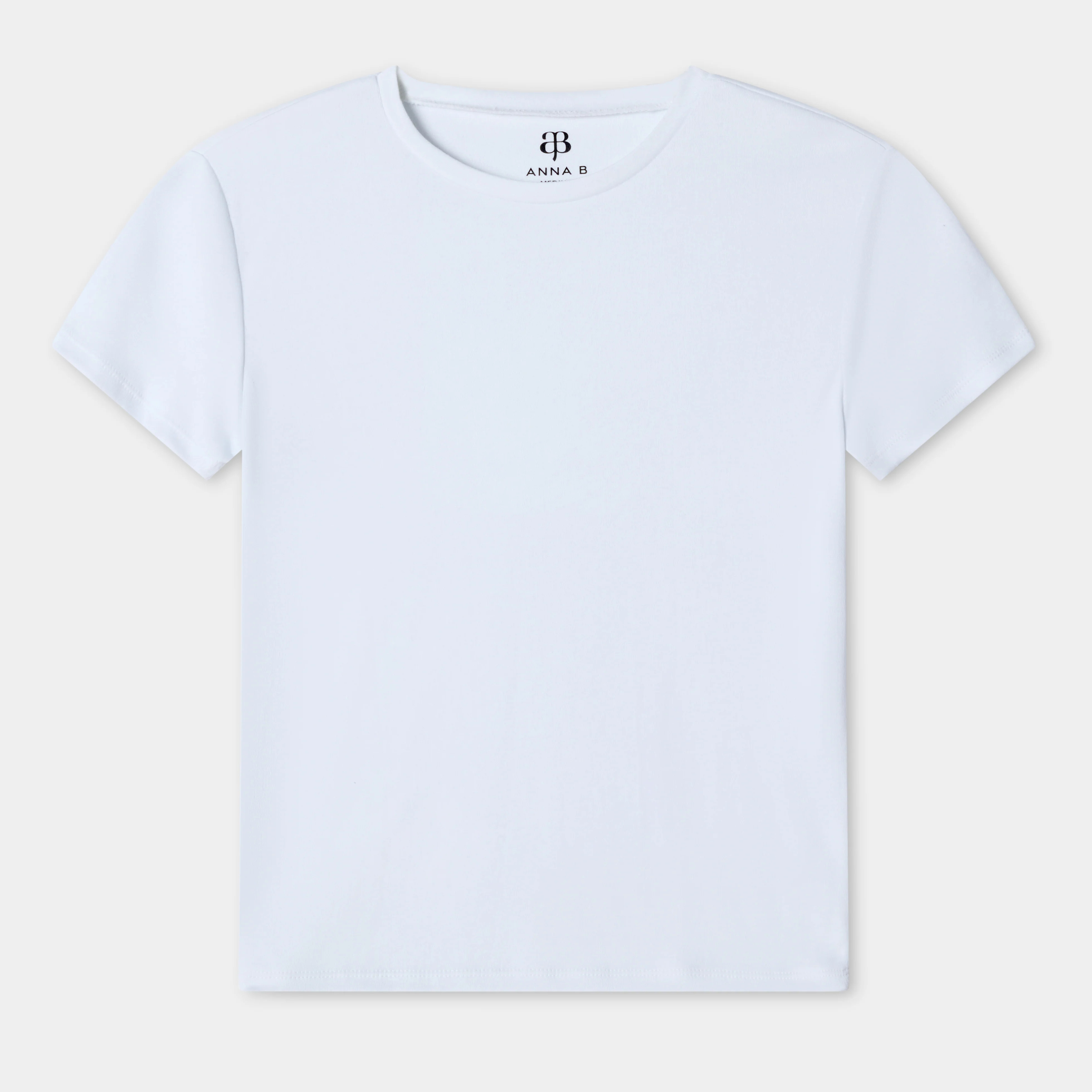 Anna B Signature Classic Fitted Tee Heather | Me & the Boys