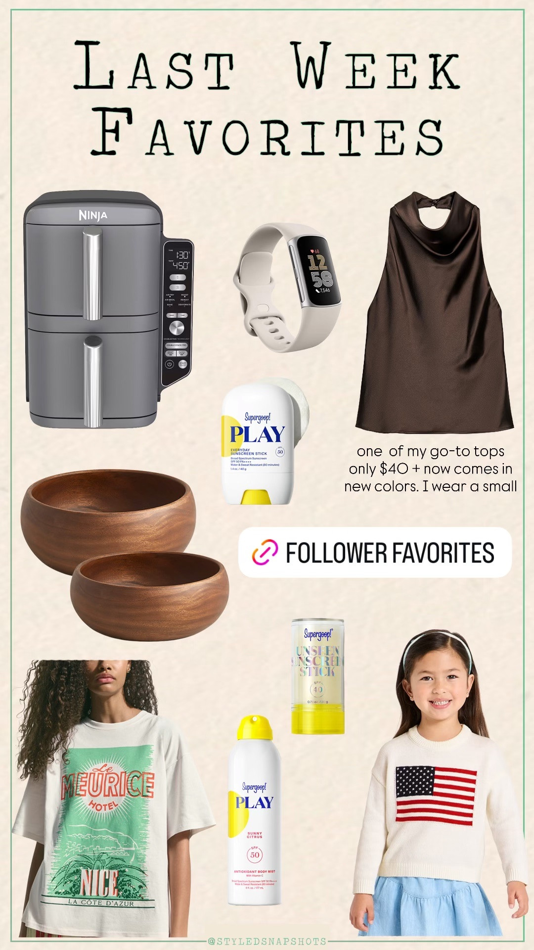 Last week follower favorites // I wear a small in tops

#LTKKids #LTKHome #LTKSaleAlert