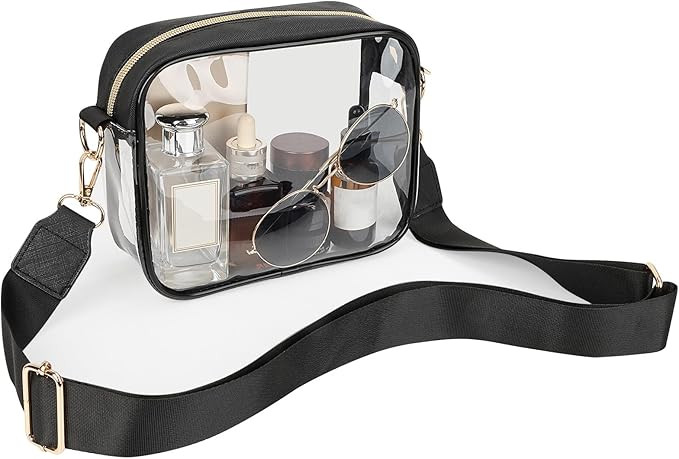 Aveniee Clear Bag Stadium Approved, Clear Purses for Women, Crossbody Bag for Concerts with Adjus... | Amazon (US)