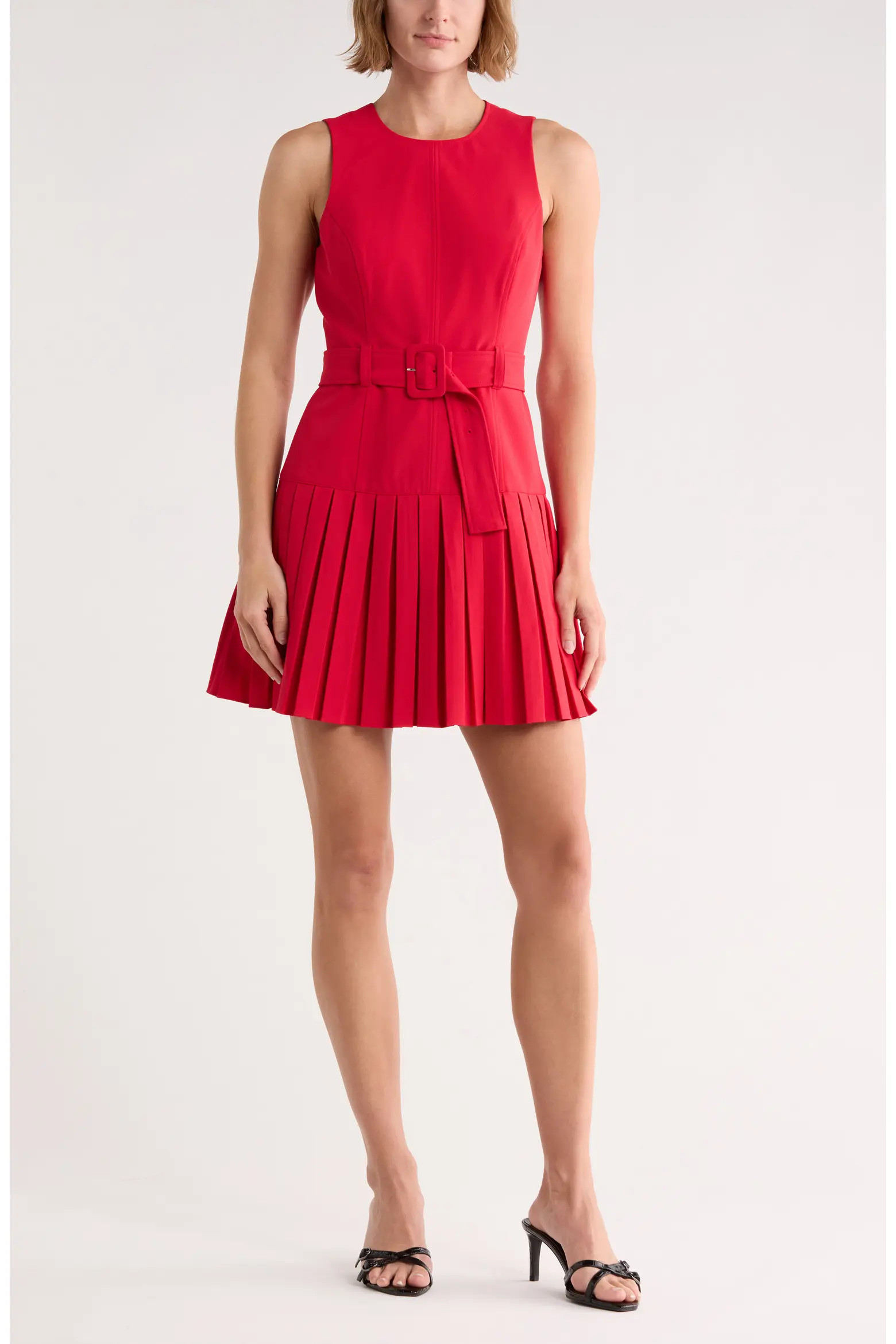 Cinq à Sept Charolette Sleeveless Belted Minidress (Women) | Nordstromrack | Nordstrom Rack