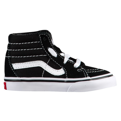 Boys Vans Vans SK8-Hi - Boys' Toddler Shoe Black/White Size 04.0 | Kids Foot Locker (US)