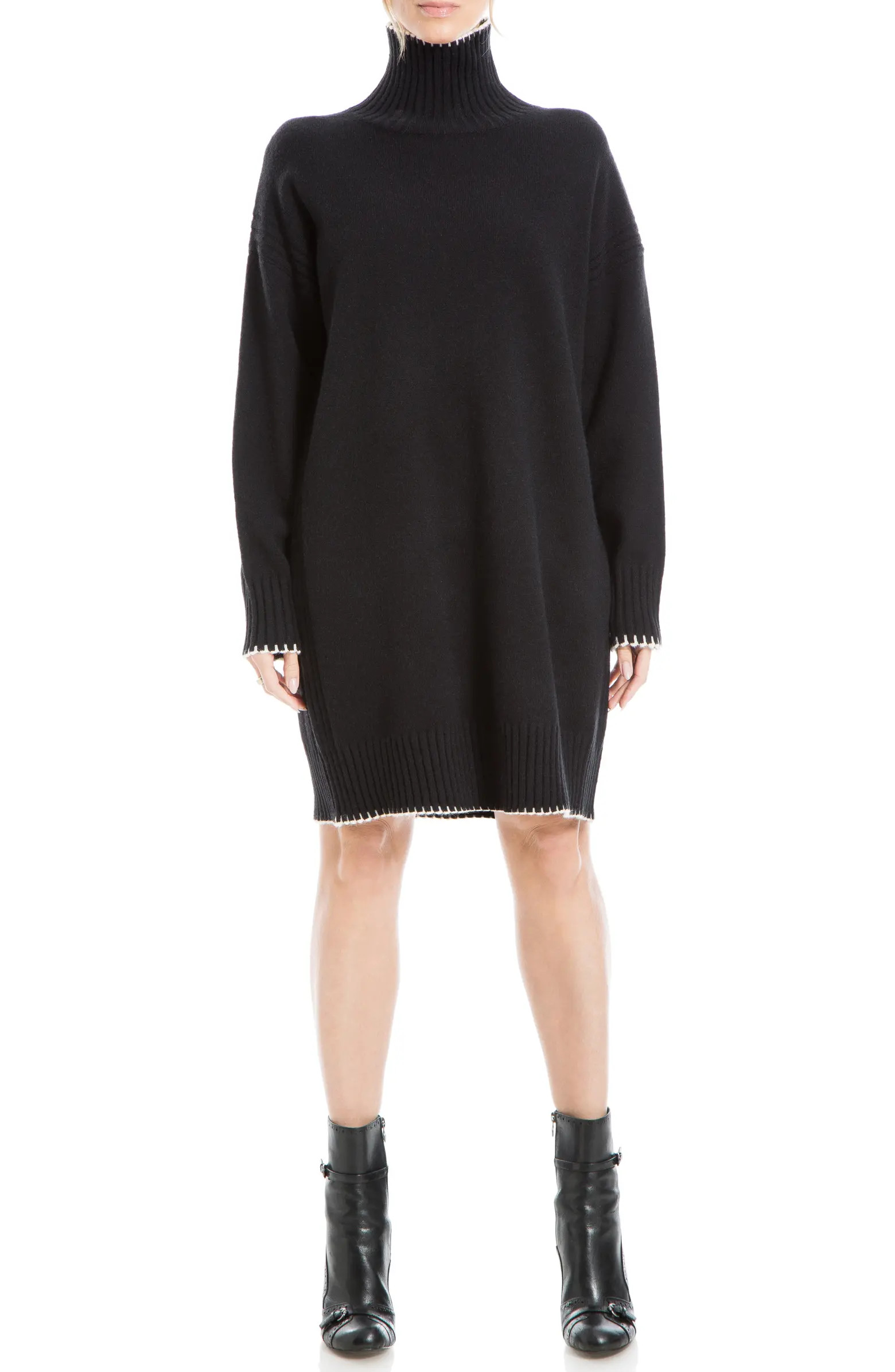 MAX STUDIO Long Sleeve Turtleneck Dress | Nordstromrack | Nordstrom Rack