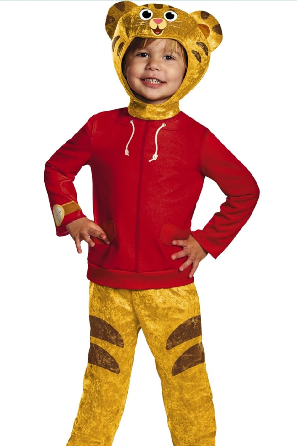 Daniel Tiger costume for children 2T and up. Runs small so order size bigger.

Red shoes are linked to go with it!

#halloweencostumes #kidscostumes #trickortreating

#LTKfamily #LTKkids #LTKHalloween