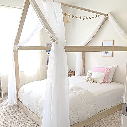 House Bed Frame Full Size Made in the USA - No Legs (No Legs) | Amazon (US)