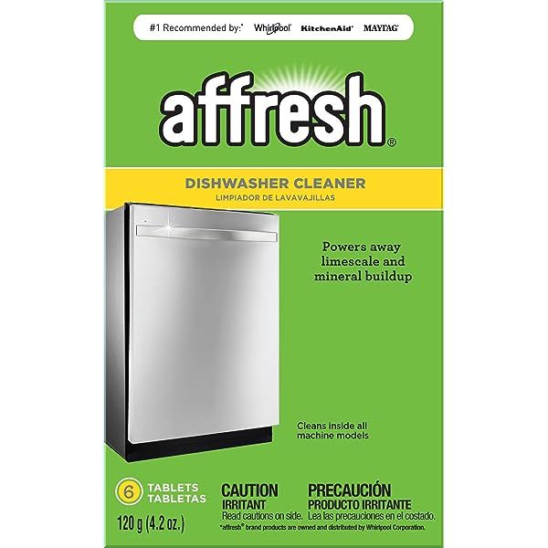 Affresh Washing Machine Cleaner, Cleans Front Load and Top Load Washers, Including HE, 6 Tablets | Amazon (US)