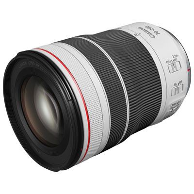 Canon RF 70-200mm f/4 L IS USM Lens - White | Best Buy Canada