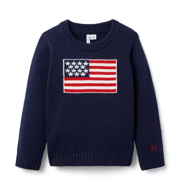 The Flag Sweater | Janie and Jack