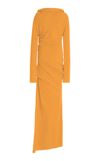Ruched Waist Cotton-Blend Maxi Dress | Moda Operandi (Global)