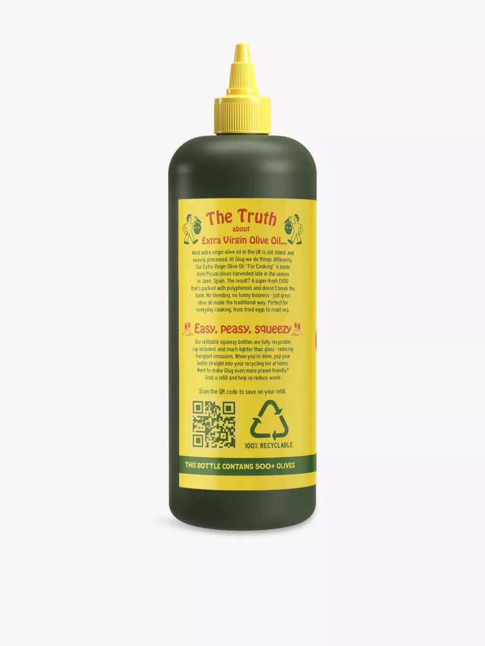 Glug Extra Virgin Olive Oil For Cooking 750ml | Selfridges