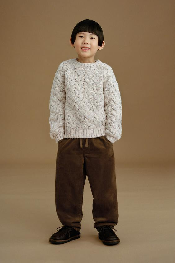 CABLE KNIT SWEATER | Zara US