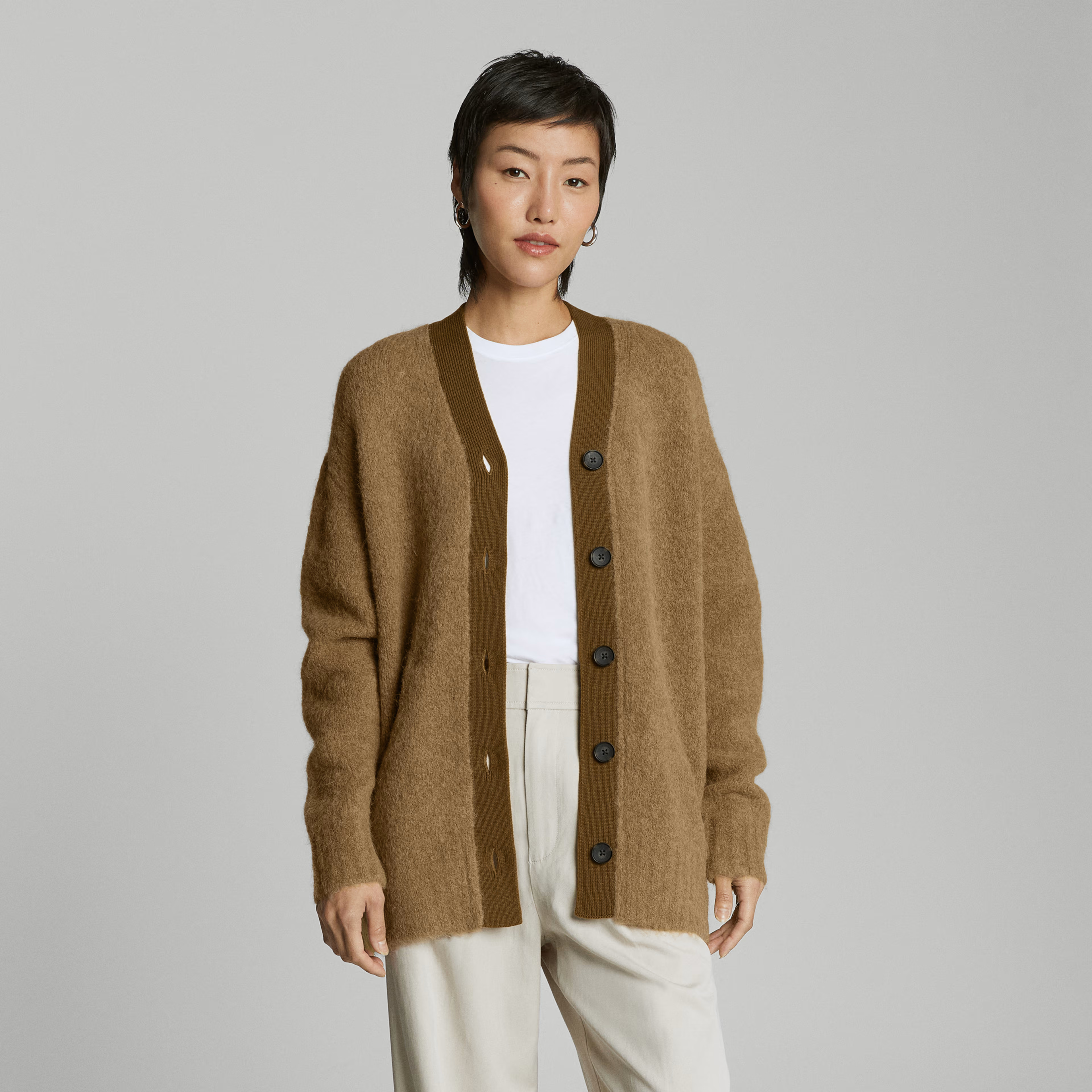 The SuperFuzz Alpaca Oversized Cardigan | Everlane