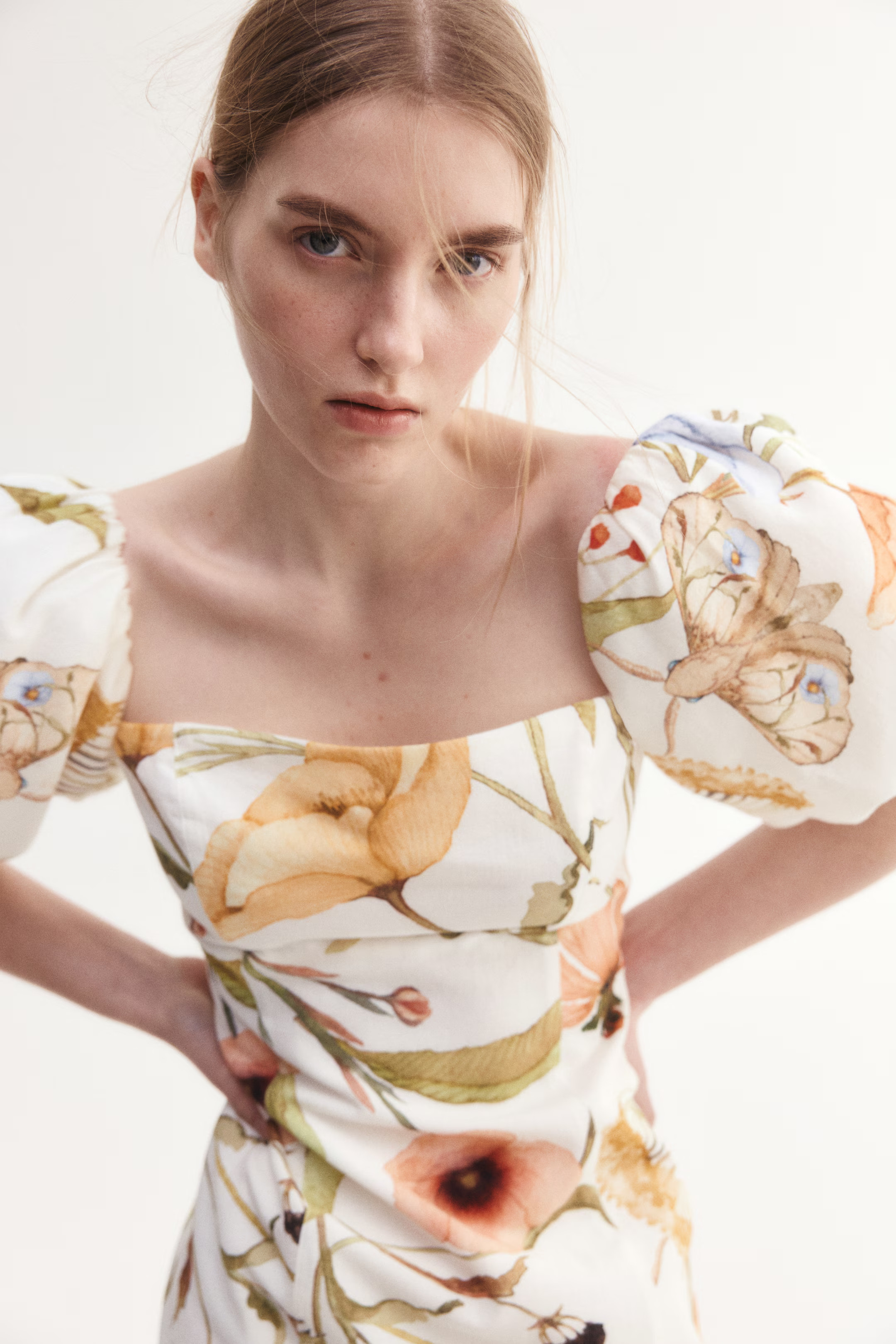 Off-the-Shoulder Cotton Dress | H&M (US + CA)