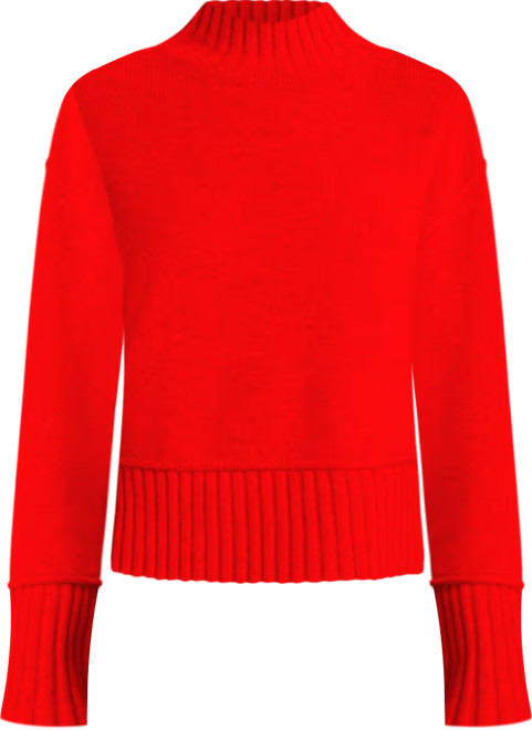 100% Cashmere Boxy Mock Neck Sweater - Exclusive | Bloomingdale's (US)