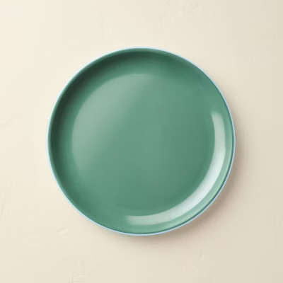 Color Block Trim Melamine Dining Plates - Hearth & Hand™ with Magnolia | Target