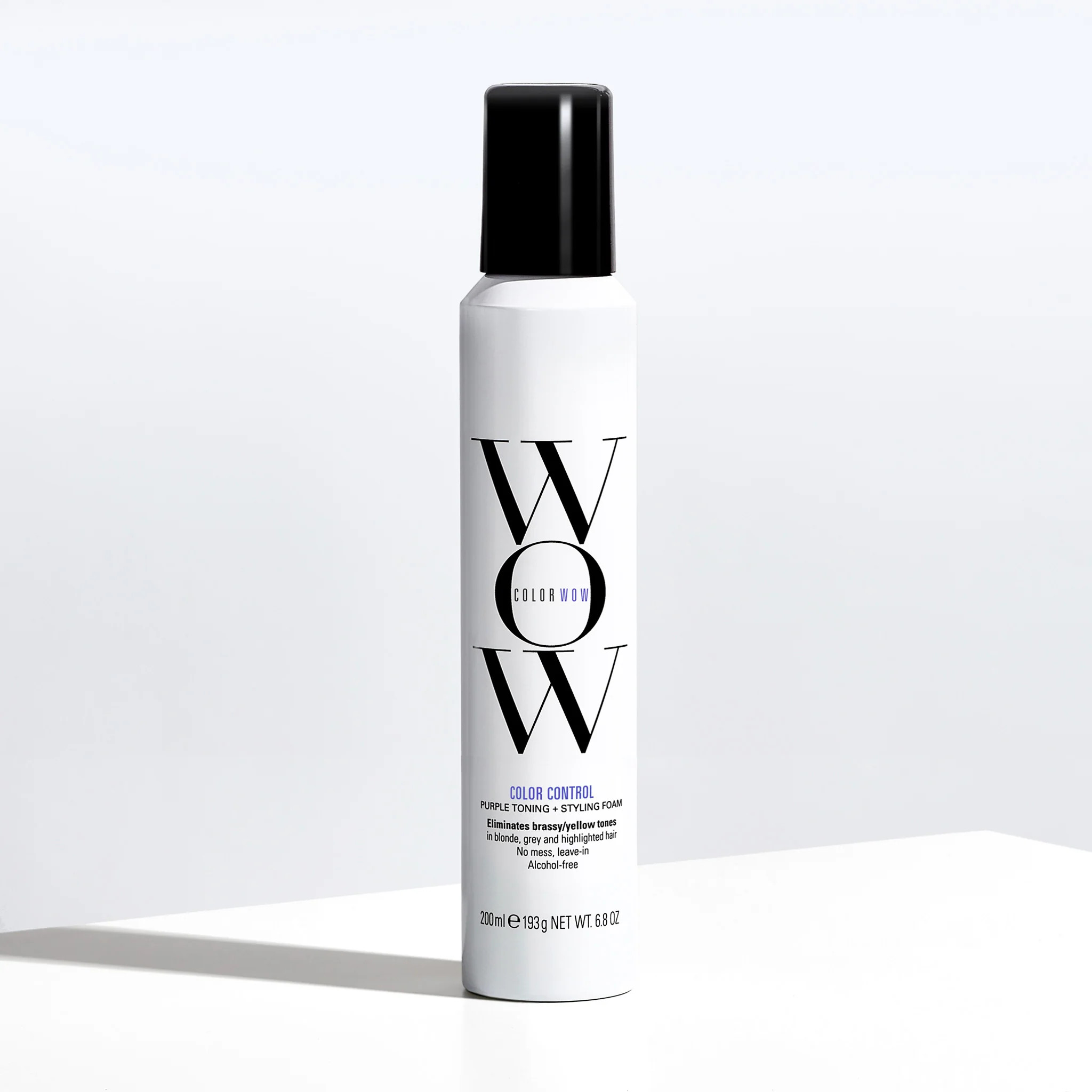 Color Control Toning + Styling Foam ~ for blonde, gray and highlights | Color Wow Hair
