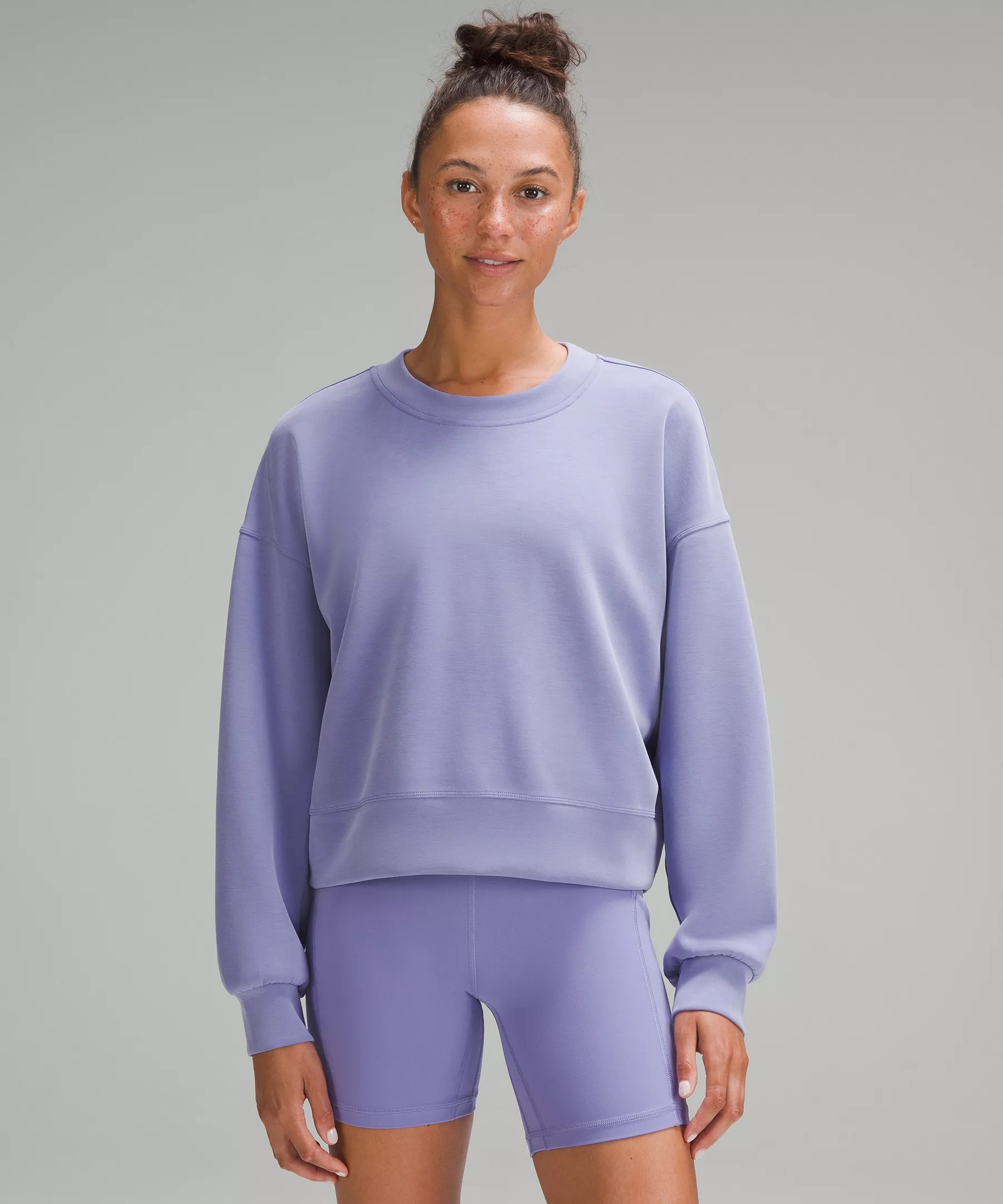 Softstreme Perfectly Oversized Cropped Crew | Lululemon (US)