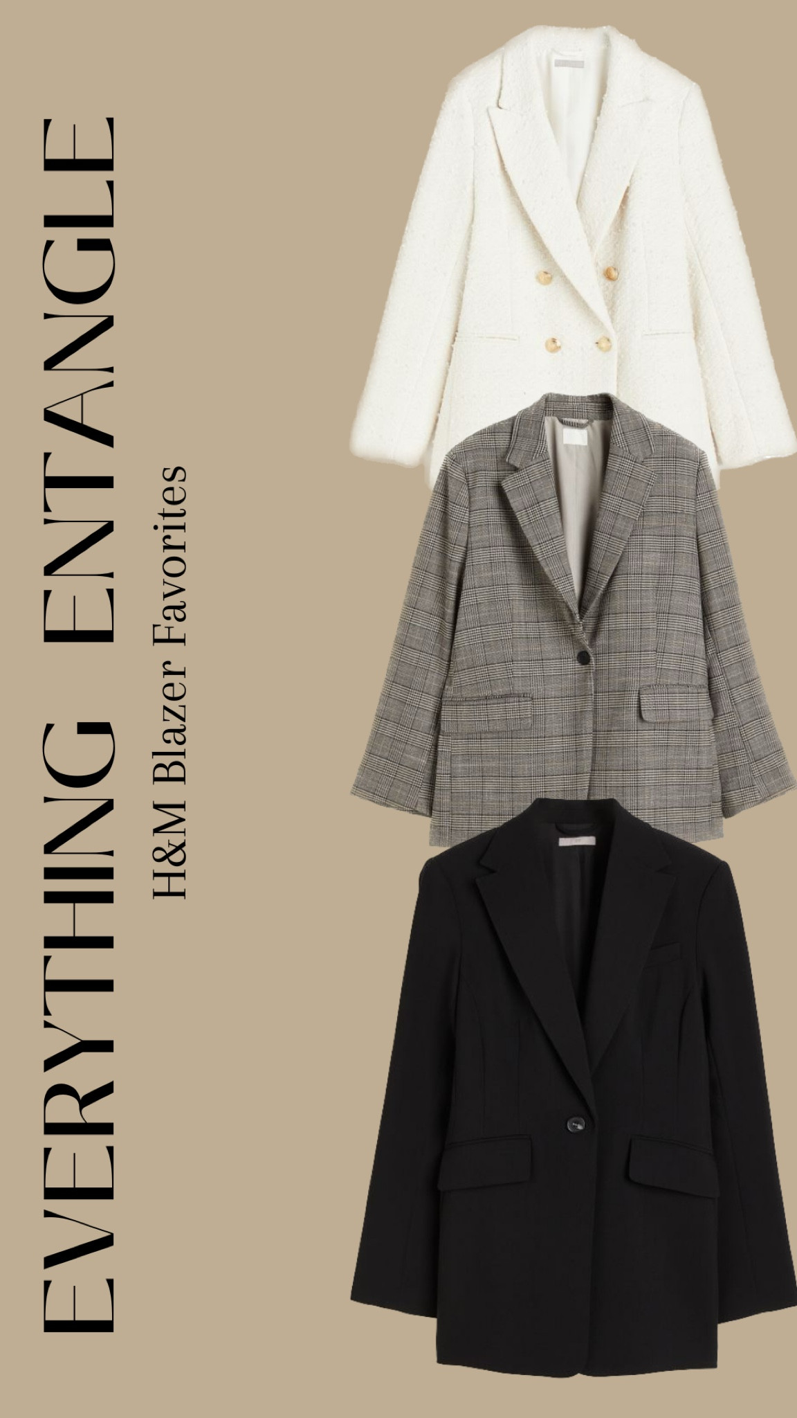 Winter Blazer | Blazers | Blazer Collections | H&M | H&M Winter Collection

#LTKHoliday #LTKSeasonal #LTKworkwear