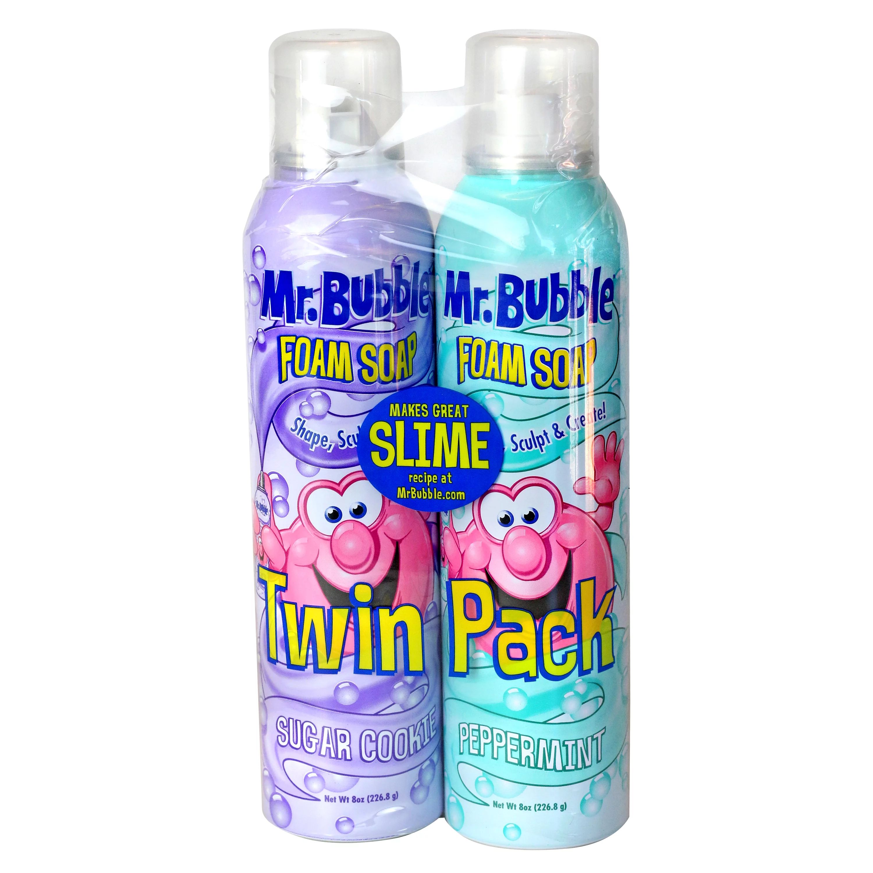 (2 Pack) Mr. Bubble Foam Soap, Rotating Colors, 8 Oz - Walmart.com | Walmart (US)