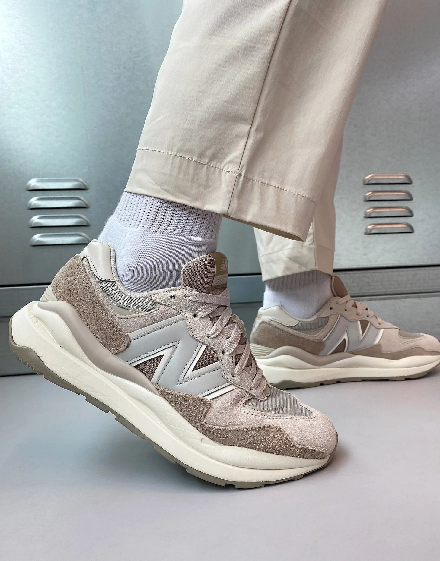New Balance 57/40 sneakers in sand | ASOS (Global)
