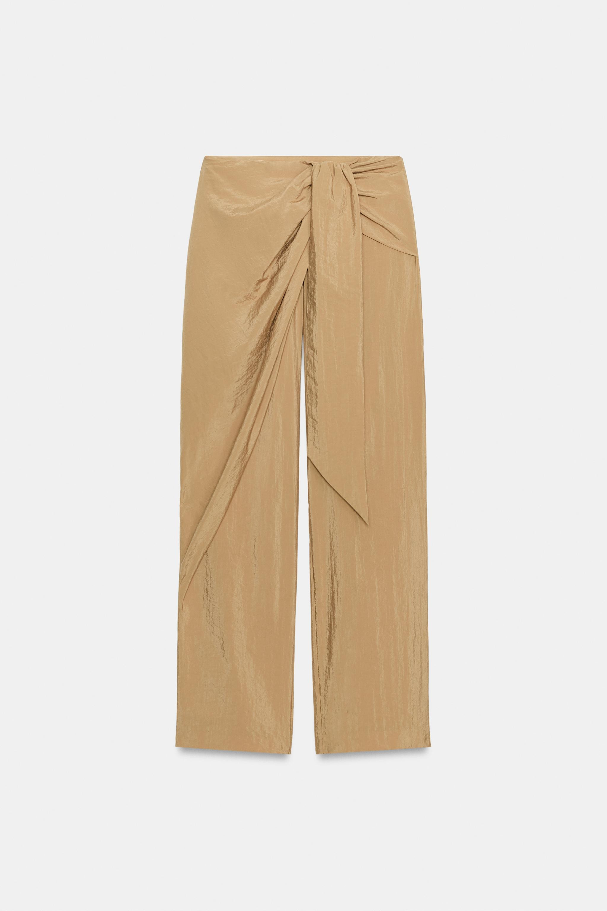 PAREO STRAIGHT LEG PANTS | Zara US