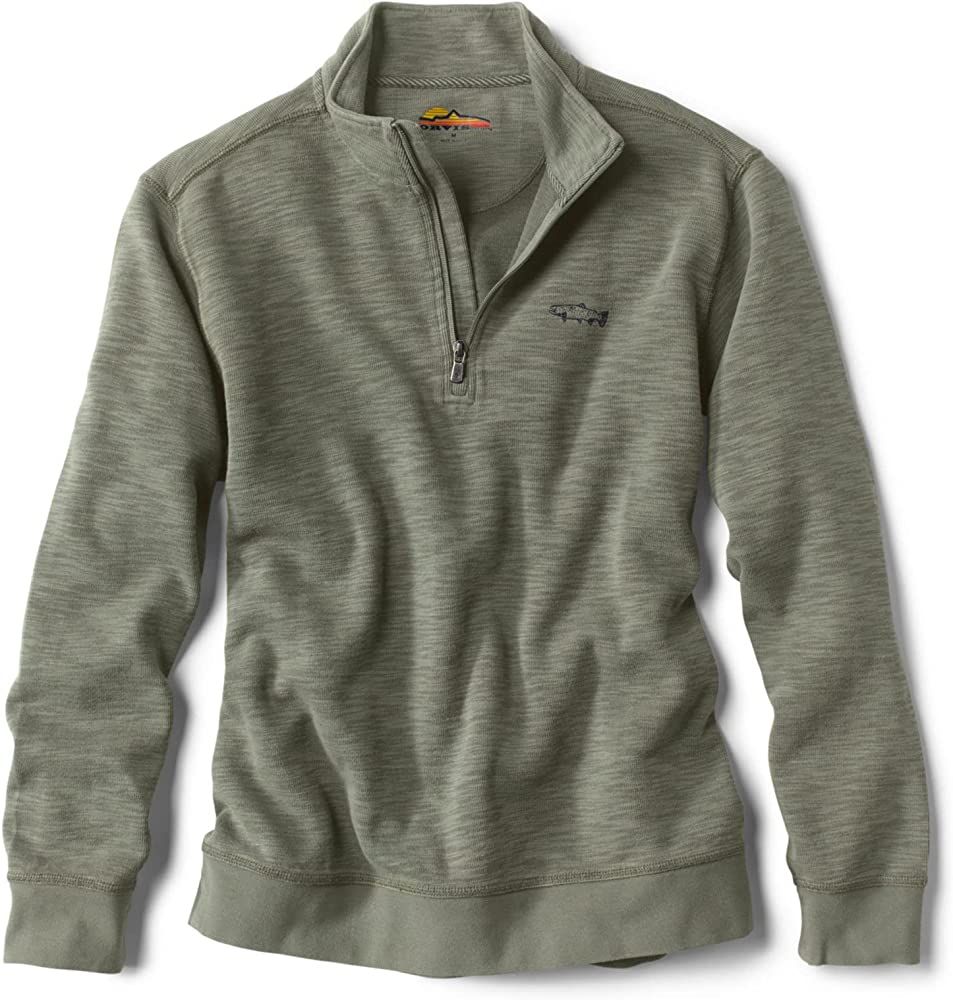 Orvis Men's Angler's Quarter-Zip Sweatshirt | Amazon (US)