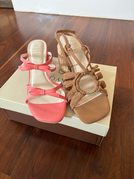 Pink bow sandals 
Ankle strap sandals 


#LTKfindsunder100 #LTKstyletip #LTKshoecrush