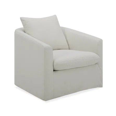 Menta Upholstered Swivel Barrel Chair | Wayfair North America