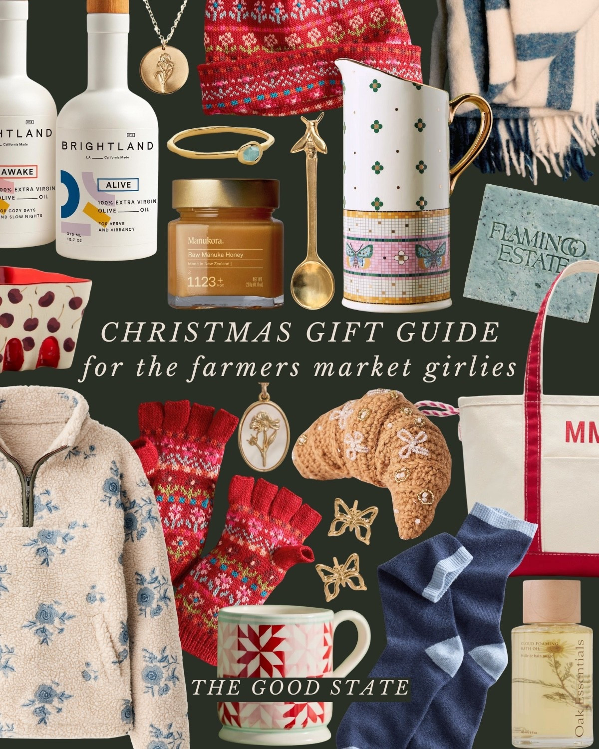 This collection is for the intentional gift givers. For those who deeply desire to give gifts that are meaningful and thoughtful. 
These gifts were carefully curated for those who make life beautiful—for the gardeners, homebodies, travelers, hostesses and for those who find joy in the everyday. For the girlies who love slow mornings at home wrapped in their favorite plaid throw blanket. The aroma of freshly brewed coffee filling every corner of their home and golden morning light dancing through the windows. For the farmers market ladies with sleepy eyes, their trusty barn coat and arms full of seasonal produce and flowers. These gift ideas are for the hosts who live for the reward of a full home and crowded table. For the gardeners and florists. The ones who appreciate little luxuries like the flickering flame of a holiday candle, a peaceful skincare routine and cozy cashmere socks on a chilly winter day. For the homesteader who has piles of quilts in her closet and endless sourdough loaves for her family and neighbors. These are more than just gifts—they’re tangible ways to tell love ones, “I see you and I love you”. “I see the desires of your heart and the season of life you’re in and I celebrate you”. 

#nichegifts #giftideas #giftsforher #giftguide #uniquegifts #uniquegiftideas #farmersmarket #marthastewart #gardeninglove #slowliving #slowmorning #ltkgiftguide #ralphlaurenchristmas #ralphlauren 


#LTKFindsUnder50 #LTKGiftGuide #LTKSaleAlert