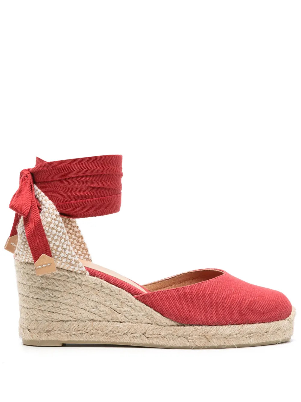 Castañer Carina 70mm Wedge Espadrilles | Red | FARFETCH | Farfetch Global