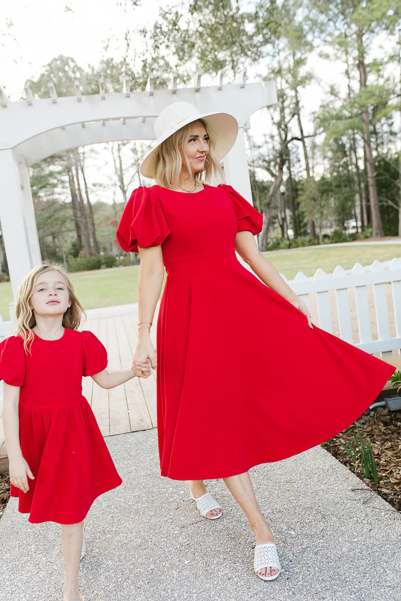 Charlie Dress in Red | Ivy City Co