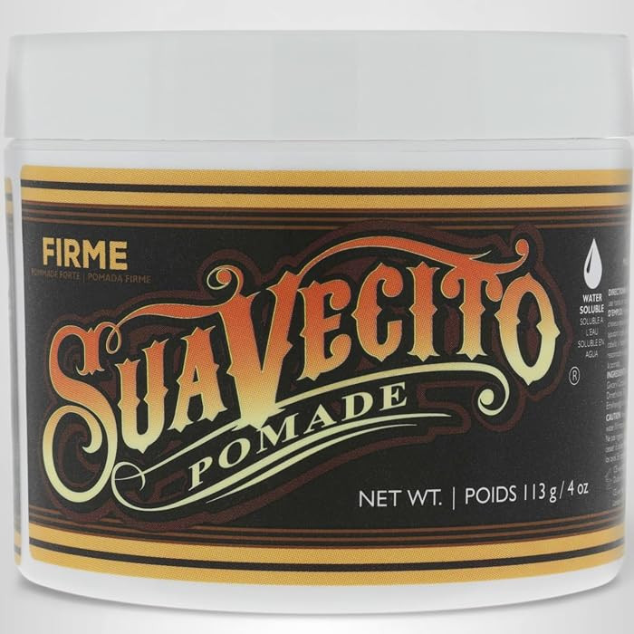 Suavecito Pomade Firme (Strong) Hold 4 oz, 1 Pack - Pomade For Men - Medium Shine Water Based Wax... | Amazon (US)