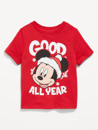 Disney© Holiday Mickey Mouse Unisex Graphic T-Shirt for Toddler | Old Navy (US)